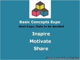 Basic Concepts EXPO Basic Concepts EXPO