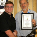 Dr Benjamin Receives Vocational Service Award